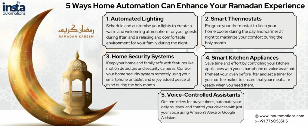 Home Automation can Enhance your Ramadan Experience